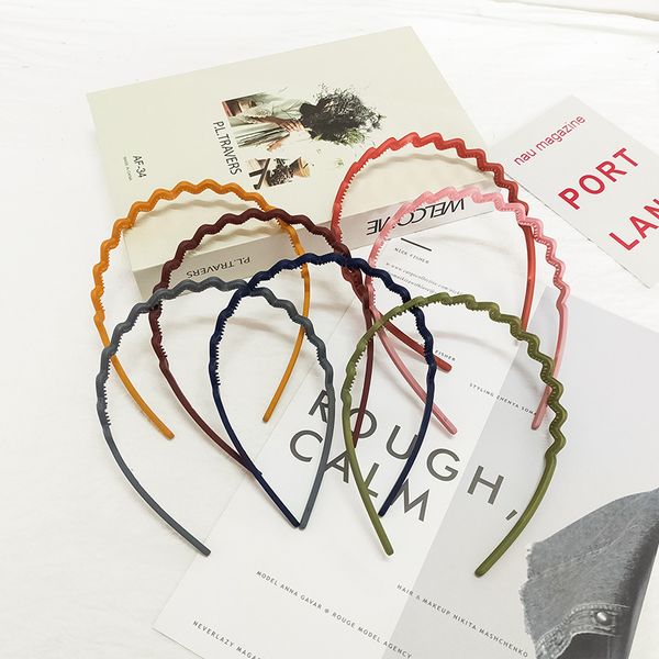 korean-style headband girl's versatile nursing simple hair fixer anti-slip immortal fine wave hair bundle headdress candy-colore, Brown
korean-style headband girl's versatile nursing simple hair fixer anti-slip immortal fine wave hair bundle headdress candy-colore, Brown