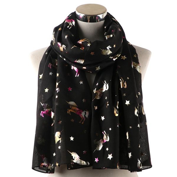 unicorn printed scarf female new coloured silver-stamped fashion shawls simple cotton fall winter temperament scarf
unicorn printed scarf female new coloured silver-stamped fashion shawls simple cotton fall winter temperament scarf