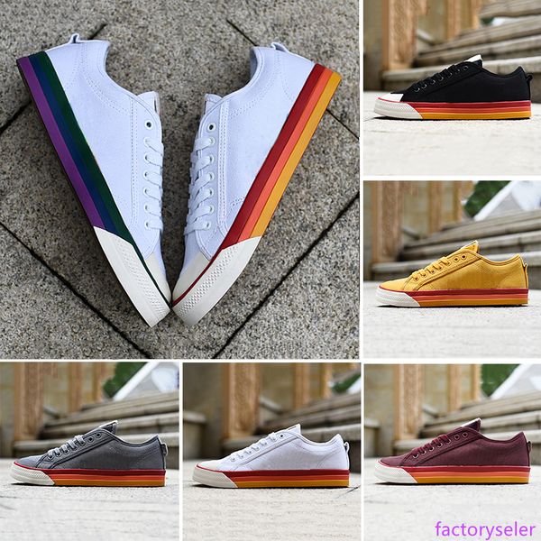 2019 ef2319 originals pride nizza clover casual shoes lover two-tone rainbow sports sneakers women mens beige designerl chaussures 36-45
2019 ef2319 originals pride nizza clover casual shoes lover two-tone rainbow sports sneakers women mens beige designerl chaussures 36-45