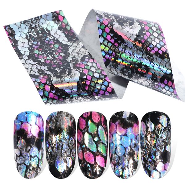 16pcs snake design nail foils holographic starry sky foil transfer sticker 20*4cm manicure nail art decals transfer foils, Black
16pcs snake design nail foils holographic starry sky foil transfer sticker 20*4cm manicure nail art decals transfer foils, Black