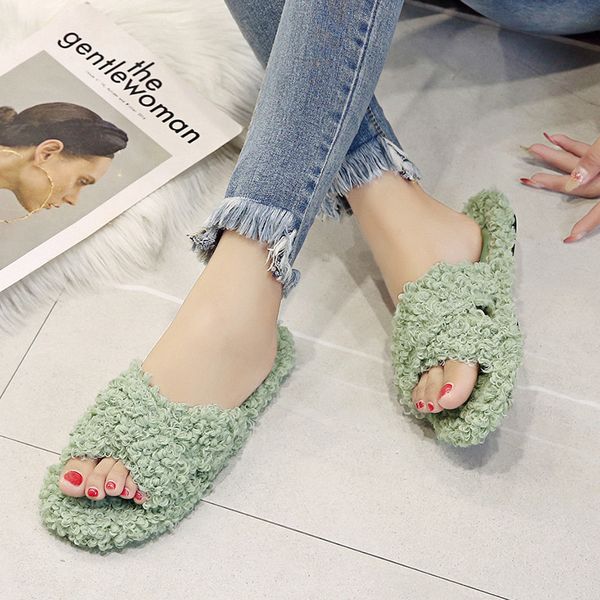 sleek soft women's slippers with plush cross design leather soled women's luxury slippers house party shoes 2020 new, Black
sleek soft women's slippers with plush cross design leather soled women's luxury slippers house party shoes 2020 new, Black