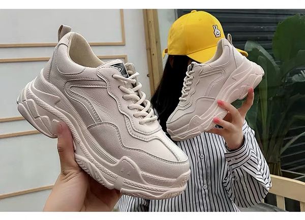 new student shoes female spring 2019 new korean net red increased student wisdom smoked shoes leisure fashion baita, Black
new student shoes female spring 2019 new korean net red increased student wisdom smoked shoes leisure fashion baita, Black