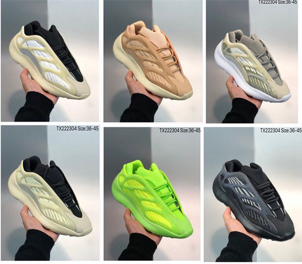 azael alvah 700v3 mens running shoes kanye west white glow in dark fashion men women trainers sneaker 36-45
azael alvah 700v3 mens running shoes kanye west white glow in dark fashion men women trainers sneaker 36-45