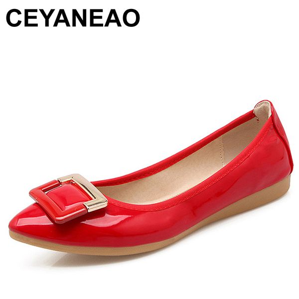 ceyaneaowomen flats brand women shoes women sneakers metal decoration pointed toe solid casual shoes spring autumn plus big size, Black
ceyaneaowomen flats brand women shoes women sneakers metal decoration pointed toe solid casual shoes spring autumn plus big size, Black