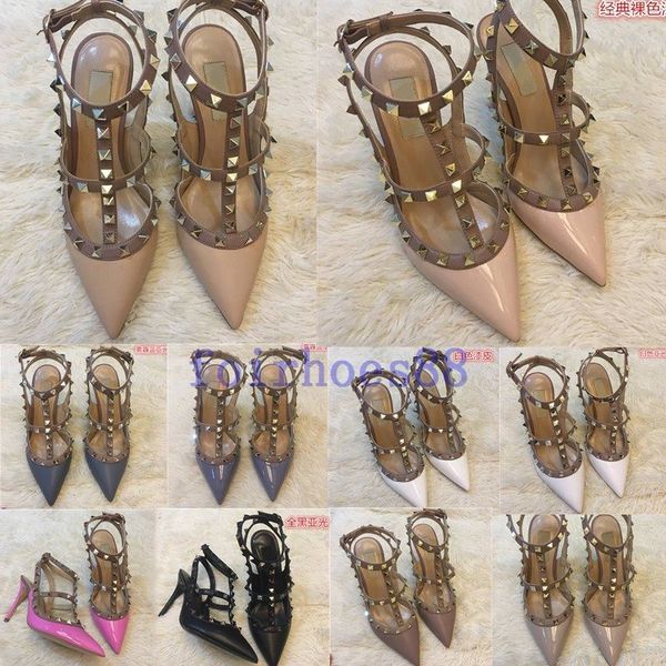 20 new brand women pumps wedding shoes woman high heels sandal nude fashion ankle straps rivets shoes high heels bridal shoes 35-45, Black
20 new brand women pumps wedding shoes woman high heels sandal nude fashion ankle straps rivets shoes high heels bridal shoes 35-45, Black