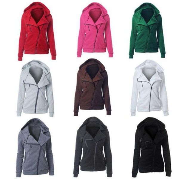 2019 big size hoodie jacket sweater jacket lady enlarged size solid color long sleeve zipper hoodie casual overcoat s-2xl 12colors, Black;brown
2019 big size hoodie jacket sweater jacket lady enlarged size solid color long sleeve zipper hoodie casual overcoat s-2xl 12colors, Black;brown