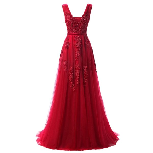2019 wine red evening party dress for women ladies backless lace tulle long dress wedding bridesmaid elegant pleated, Black;gray
2019 wine red evening party dress for women ladies backless lace tulle long dress wedding bridesmaid elegant pleated, Black;gray