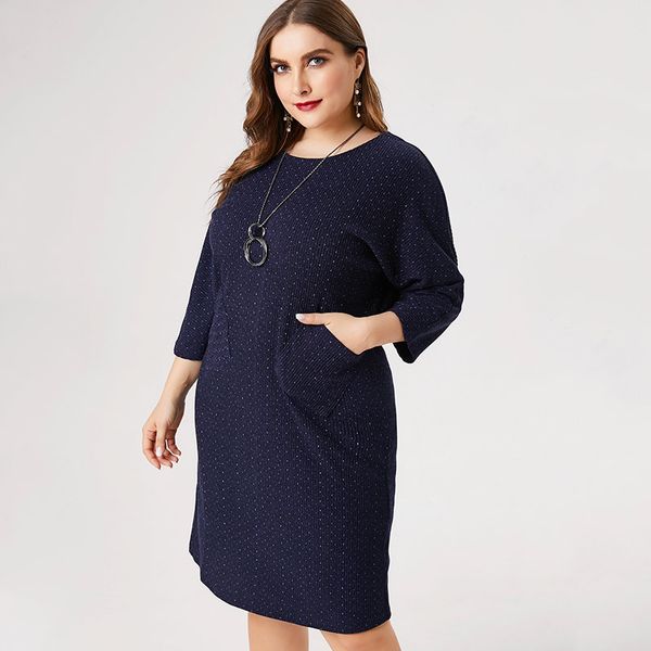 casual dresses 2021 spring plus size sweater dress woman party night ladies elegant midi 4xl 5xl 6xl, Black;gray
casual dresses 2021 spring plus size sweater dress woman party night ladies elegant midi 4xl 5xl 6xl, Black;gray