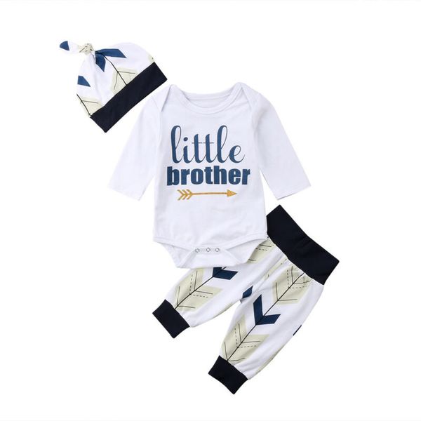 3pcs newborn baby boy toddler clothes jumpsuit romper bodysuit pants outfits set, White
3pcs newborn baby boy toddler clothes jumpsuit romper bodysuit pants outfits set, White