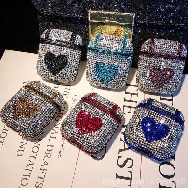 for airpods pro 3 2/1 rhinestone headset case glitter blingbling defender shockproof scratchproof luxury design earphone cover
for airpods pro 3 2/1 rhinestone headset case glitter blingbling defender shockproof scratchproof luxury design earphone cover