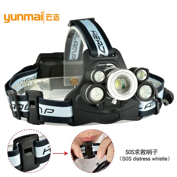 cross border for 5led headlights light 3t6 + 2 * xpe headlights bring sos cry for help whistle usb charge headlights
cross border for 5led headlights light 3t6 + 2 * xpe headlights bring sos cry for help whistle usb charge headlights