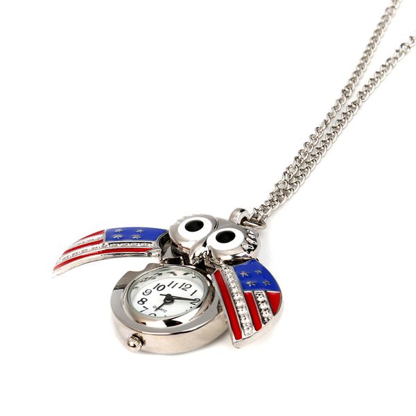 2017 vintage cute owl retro slide owl pendant long necklace analog pocket watch men's gift #1012, Slivery;golden
2017 vintage cute owl retro slide owl pendant long necklace analog pocket watch men's gift #1012, Slivery;golden