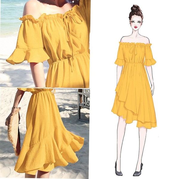2020 new summer pregnant women fashion solid ruffles dress maternity shourlderless irregularity beach dresses vestido h25, White
2020 new summer pregnant women fashion solid ruffles dress maternity shourlderless irregularity beach dresses vestido h25, White