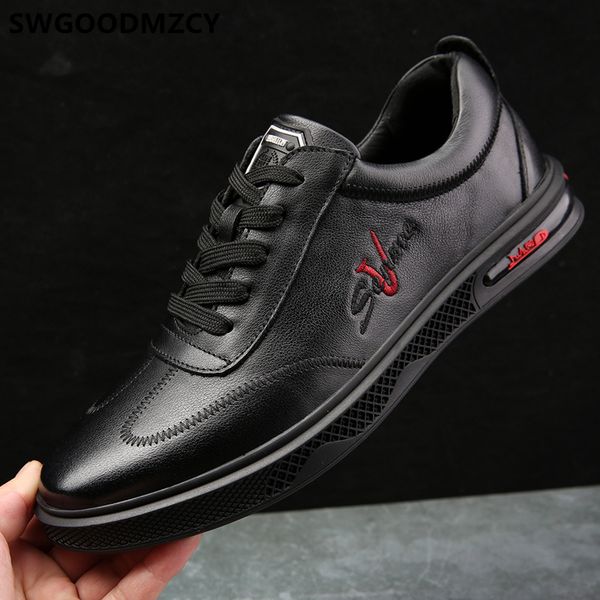 man shoes leather genuine mens trainers fashion black sneakers shoes men mannen schoenen
man shoes leather genuine mens trainers fashion black sneakers shoes men mannen schoenen