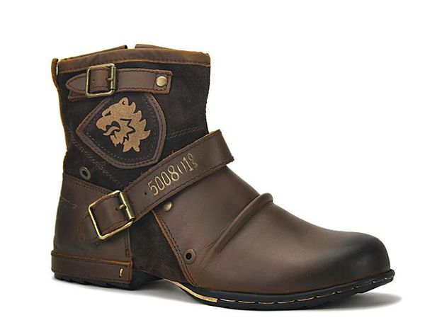 man biker boots genuine leather motorcycle boots moto fashion zipper shoes western cowboy punk cow leather boots european size 39-47, Black
man biker boots genuine leather motorcycle boots moto fashion zipper shoes western cowboy punk cow leather boots european size 39-47, Black