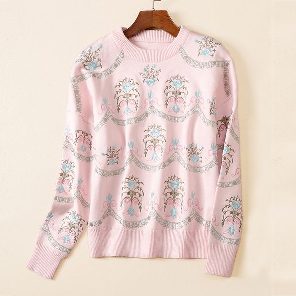 goodlishowsi fashion casual winter women's sweater embroidery pullovers o-neck long sleeve loose all matching knitwear, White;black
goodlishowsi fashion casual winter women's sweater embroidery pullovers o-neck long sleeve loose all matching knitwear, White;black