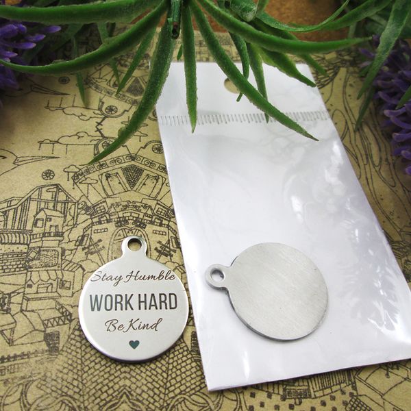 40pcs--"stay humble work hard be kind"stainless steel charms more style for choosing diy charms pendants for necklace, Bronze;silver
40pcs--"stay humble work hard be kind"stainless steel charms more style for choosing diy charms pendants for necklace, Bronze;silver
