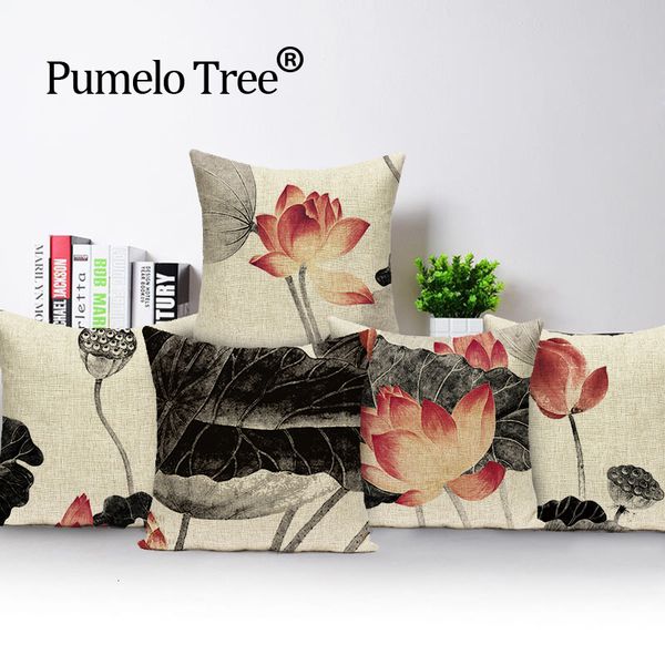 chinoiserie lotus flowers foral decorative pillows covers linen funda nordico flower cushion cover for car sofa home chair cover
chinoiserie lotus flowers foral decorative pillows covers linen funda nordico flower cushion cover for car sofa home chair cover