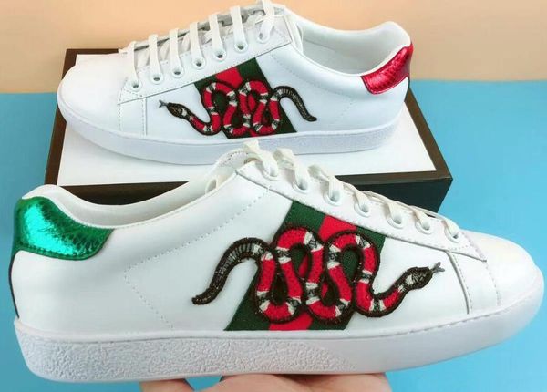 2019 new ace вышитые кроссовки с любимым для мужчин и женщин зеленые красные полосы натуральная кожа дизайнерская обувь с tiger bee 36-45 
2019 new ace вышитые кроссовки с любимым для мужчин и женщин зеленые красные полосы натуральная кожа дизайнерская обувь с tiger bee 36-45