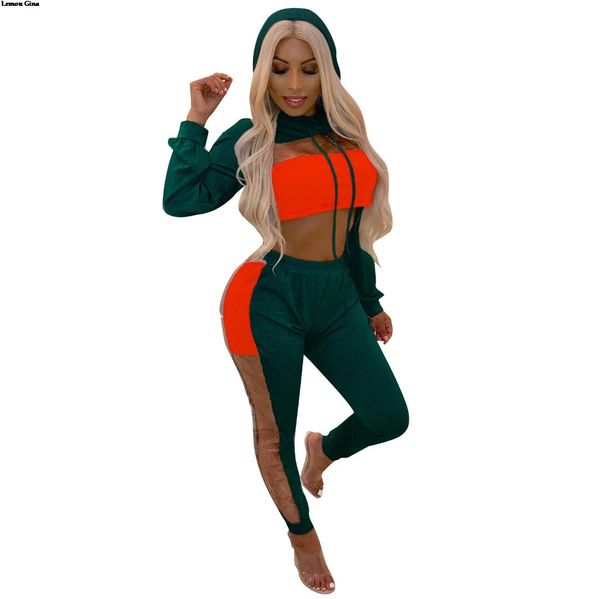 lemon gina 2019 new spring hooded see though hoodies pencil pants suits two piece set sporting tracksuit outfits 6124, White
lemon gina 2019 new spring hooded see though hoodies pencil pants suits two piece set sporting tracksuit outfits 6124, White