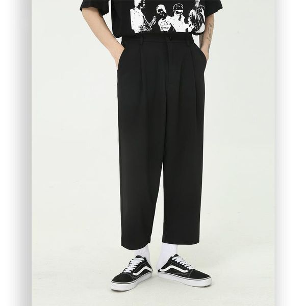 новый мужской summer vintage solid pant мужчины япония корея стиль мода streetwear сыпучие вскользь лодыжки длина костюма брюки, Black
новый мужской summer vintage solid pant мужчины япония корея стиль мода streetwear сыпучие вскользь лодыжки длина костюма брюки, Black