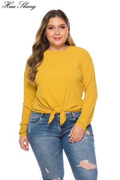 plus size crop women autumn winter long sleeve knot bow tie casual blouse shirt yellow loose oversized ladies tunic, White
plus size crop women autumn winter long sleeve knot bow tie casual blouse shirt yellow loose oversized ladies tunic, White