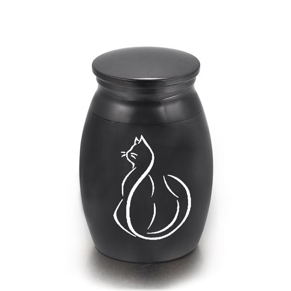cat cremation urns ashes holder keepsake pets memorial mini urn jar funeral urn pendant 25 x 16 mm, Silver
cat cremation urns ashes holder keepsake pets memorial mini urn jar funeral urn pendant 25 x 16 mm, Silver