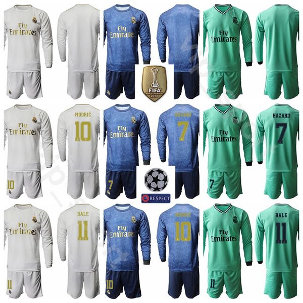 real madrid 2020 soccer 11 gareth bale long sleeve jersey set 25 vinicius junior 9 karim benzema 5 raphael varane football shirt kits, Black
real madrid 2020 soccer 11 gareth bale long sleeve jersey set 25 vinicius junior 9 karim benzema 5 raphael varane football shirt kits, Black