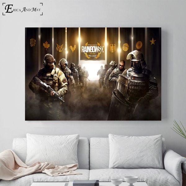 rainbow six siege tom clancy's posters and prints wall art decorative picture canvas painting for living room home decor unframe
rainbow six siege tom clancy's posters and prints wall art decorative picture canvas painting for living room home decor unframe