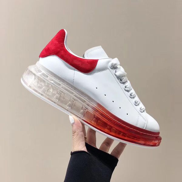 air clear sole platform shoes mens leather shoe women casual shoes lace-up air sole sneaker oversized leather sneaker low red suede back, Black
air clear sole platform shoes mens leather shoe women casual shoes lace-up air sole sneaker oversized leather sneaker low red suede back, Black