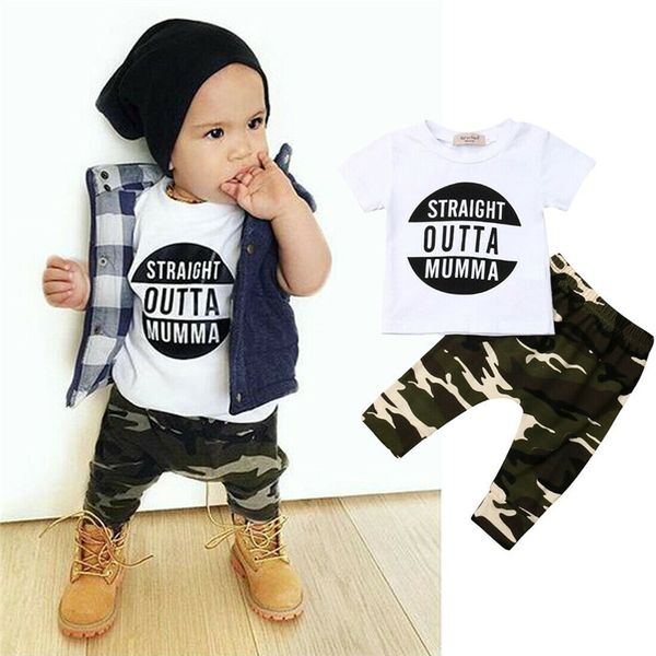 pudcoco newborn baby boys clothing short sleeve t shirt +long camouflage pants cotton outfits new born clothes set, White
pudcoco newborn baby boys clothing short sleeve t shirt +long camouflage pants cotton outfits new born clothes set, White