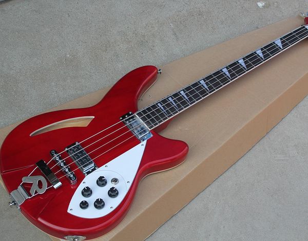 2018 Factory Rick Red 4 Strings Electric Bass Guitar with White Pickguard,Rosewood Fingerboard,Chrome Hardware,Good Quality
2018 Factory Rick Red 4 Strings Electric Bass Guitar with White Pickguard,Rosewood Fingerboard,Chrome Hardware,Good Quality