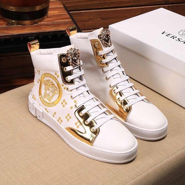 france high-end brand high help casual shoes mens printed letters fashion style air basketball shoes,with original box f9, Black
france high-end brand high help casual shoes mens printed letters fashion style air basketball shoes,with original box f9, Black