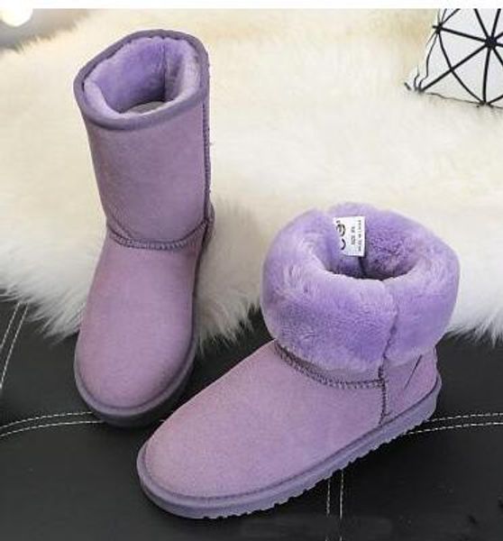 women's snow boots us4--us13 classic wgg brand women popular australia genuine leather boots fashion, Black
women's snow boots us4--us13 classic wgg brand women popular australia genuine leather boots fashion, Black