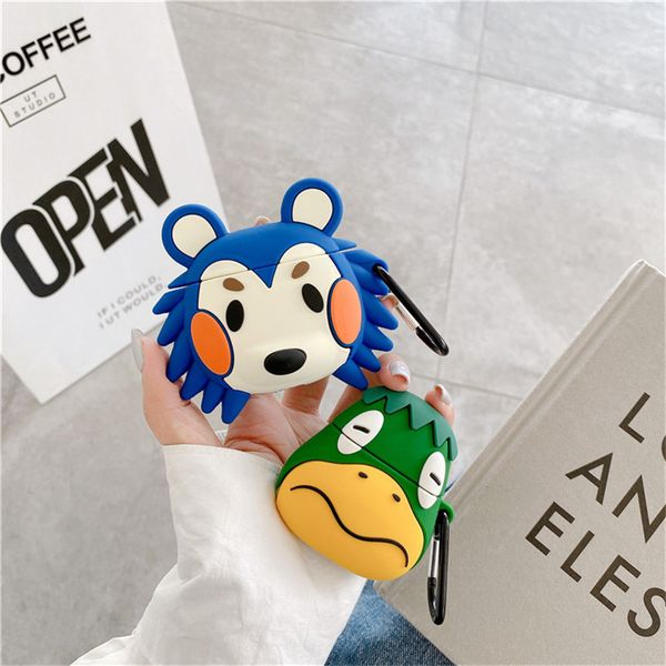 silicone cute cartoon figure river child hedgehog bluetooth wireless headset cover for apple airpods 1 2 charging case
silicone cute cartoon figure river child hedgehog bluetooth wireless headset cover for apple airpods 1 2 charging case