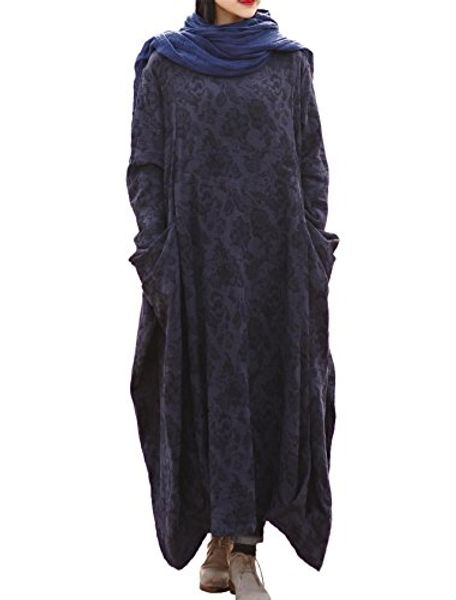 yuheyuhe women's casual loose irregular long sleeve maxi cotton linen dresses with pockets, Black;gray
yuheyuhe women's casual loose irregular long sleeve maxi cotton linen dresses with pockets, Black;gray