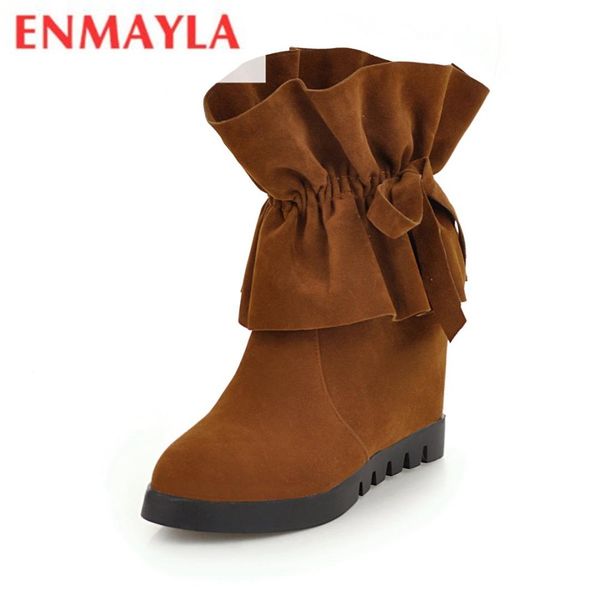 enmayla round toe ankle women boots 2018 shoes woman winter boots women zapatos de mujer big size 34-43 ly057, Black
enmayla round toe ankle women boots 2018 shoes woman winter boots women zapatos de mujer big size 34-43 ly057, Black
