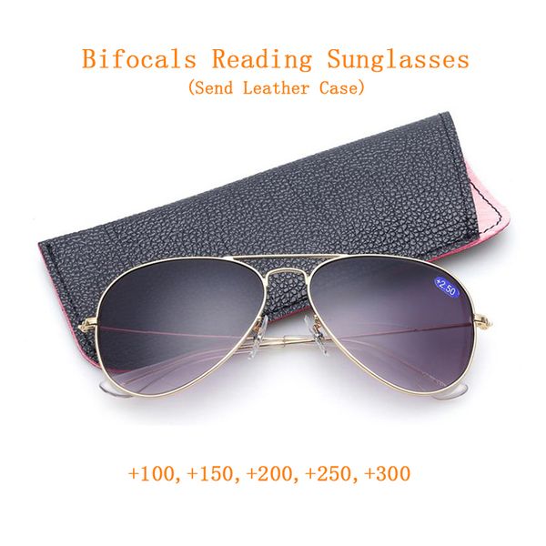 pilot bifocal reading sunglasses for women men look near far gradient lens presbyopic glasses magnifier send leather case, White;black
pilot bifocal reading sunglasses for women men look near far gradient lens presbyopic glasses magnifier send leather case, White;black