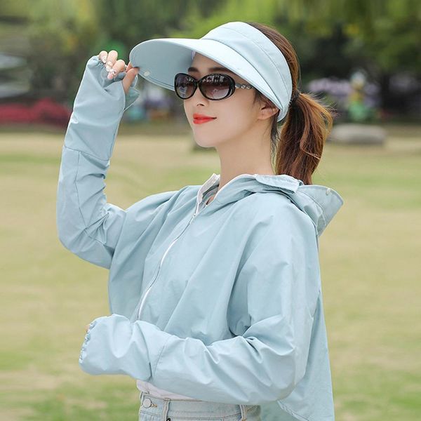 summer womens sun protective hooded coat anti-uv jacket hat breathable cycling clothing sun protection assault jacket, Blue;black
summer womens sun protective hooded coat anti-uv jacket hat breathable cycling clothing sun protection assault jacket, Blue;black