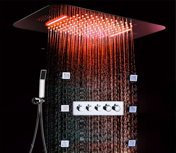 massage shower system bathroom shower faucet high flow bath cold mixer bathtub faucet set waterfall led electricity rain shower kits
massage shower system bathroom shower faucet high flow bath cold mixer bathtub faucet set waterfall led electricity rain shower kits