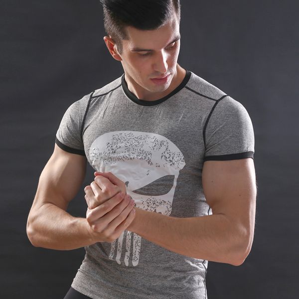 New Fitness Compression Shirt Men Punisher Skull T Shirt Superhero Bodybuilding Tight Short Sleeve T Shirt Brand Clothing Tops
New Fitness Compression Shirt Men Punisher Skull T Shirt Superhero Bodybuilding Tight Short Sleeve T Shirt Brand Clothing Tops