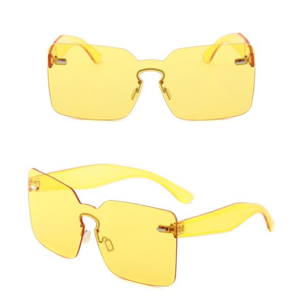 square shape sunglasses 2019 women rimless frame tint clear lens colorful sun glasses outdoor eyewear 6 colors 1811, White;black
square shape sunglasses 2019 women rimless frame tint clear lens colorful sun glasses outdoor eyewear 6 colors 1811, White;black