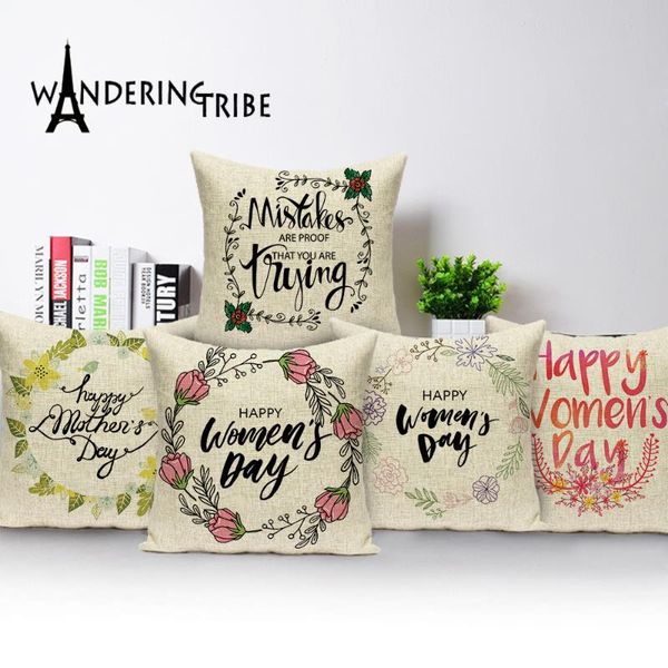 happy festival mothers day cushion covers letter flower pillow case floral linen pillow cases morocco home decor cushions cover
happy festival mothers day cushion covers letter flower pillow case floral linen pillow cases morocco home decor cushions cover