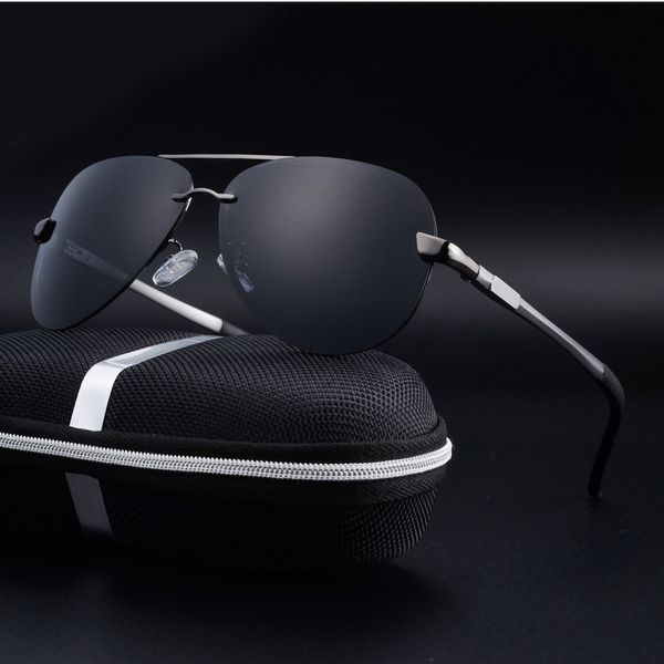 rimless polarized driving sunglasses meatl frame blue mirror uv400 sunglasses for men with box t200106, White;black
rimless polarized driving sunglasses meatl frame blue mirror uv400 sunglasses for men with box t200106, White;black