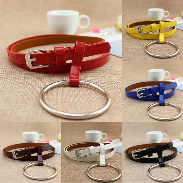summer ring personalized big ring women's pu belt babysitter dress thin belt women's decoration, Black;brown
summer ring personalized big ring women's pu belt babysitter dress thin belt women's decoration, Black;brown