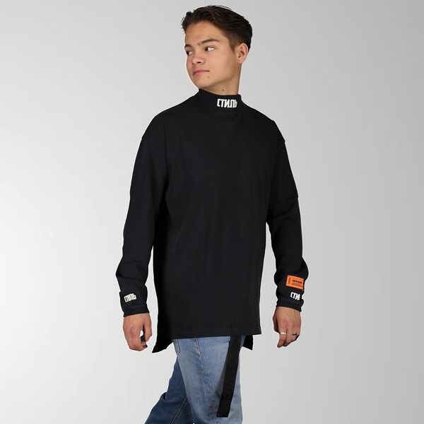 New York Fashion High Quality Heron Preston 19FW Turtleneck CTNMB Embroidery Men Women Street Luxury Cotton Winter Long Sleeved T Shirt
New York Fashion High Quality Heron Preston 19FW Turtleneck CTNMB Embroidery Men Women Street Luxury Cotton Winter Long Sleeved T Shirt