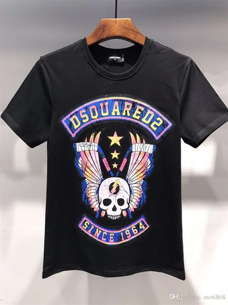 2019 new fashion men's t shirt cotton printed round neck short sleeve summer man shirt tees 104, White;black
2019 new fashion men's t shirt cotton printed round neck short sleeve summer man shirt tees 104, White;black