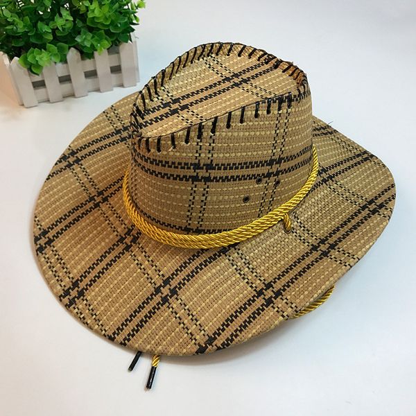 handwork summer women men western straw cowboy hat for gentleman wide brim boater panama jazz hats godfather sombrero cap, Blue;gray
handwork summer women men western straw cowboy hat for gentleman wide brim boater panama jazz hats godfather sombrero cap, Blue;gray