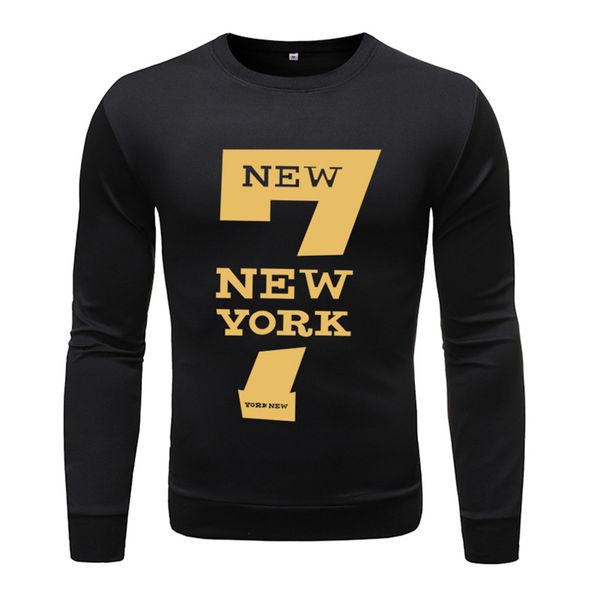 2019 sweatshirt men fashion printed long-sleeved round neck thin for summer autumn all matched streetwear shirts, Black
2019 sweatshirt men fashion printed long-sleeved round neck thin for summer autumn all matched streetwear shirts, Black