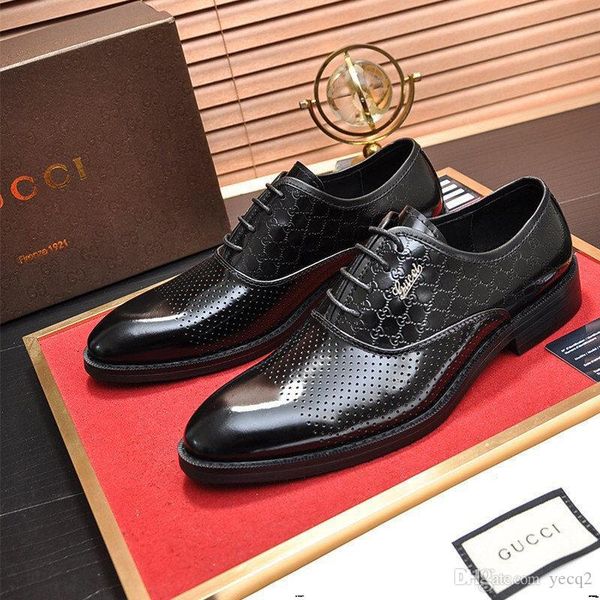 20ss classic men formal wedding shoes italian luxury brands office dress shoes designers business patent leather oxford shoes for men yetc8, Black
20ss classic men formal wedding shoes italian luxury brands office dress shoes designers business patent leather oxford shoes for men yetc8, Black